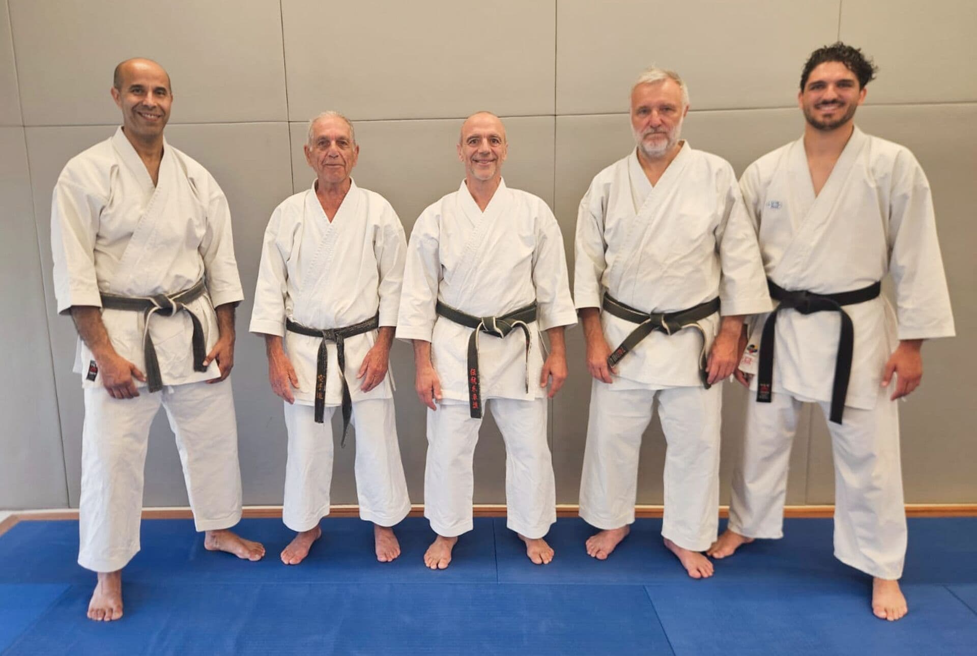 L'équipe du Sporting Karaté Marseille